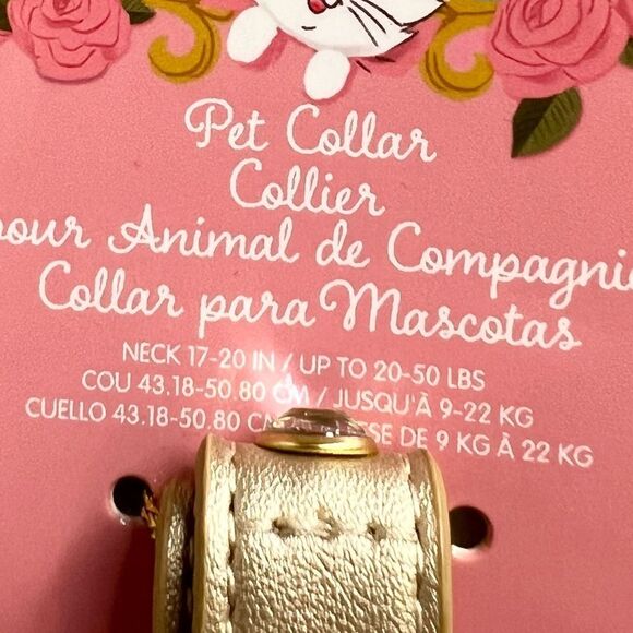 Disney x Ann Shen Aristocats Medium Pet Collar NWT - Picture 5 of 6